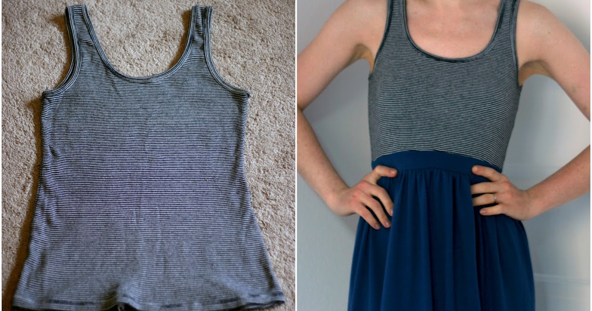 Finally made one of those easy tank dresses... / Create / Enjoy