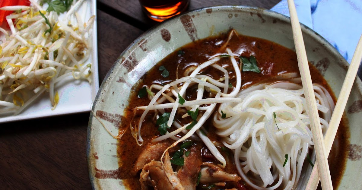 Fat and Happy Blog Peanut Butter Panang Beer Curry with Chicken and