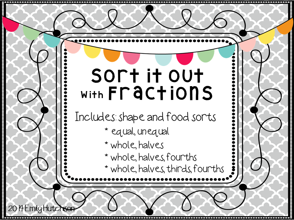 http://www.teacherspayteachers.com/Product/Fraction-Introduction-and-Sorts-1085024