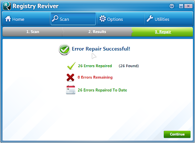 تحميل برنامج Registry Reviver 2013 مجانا لاصلاح وتنظيف الريجستري