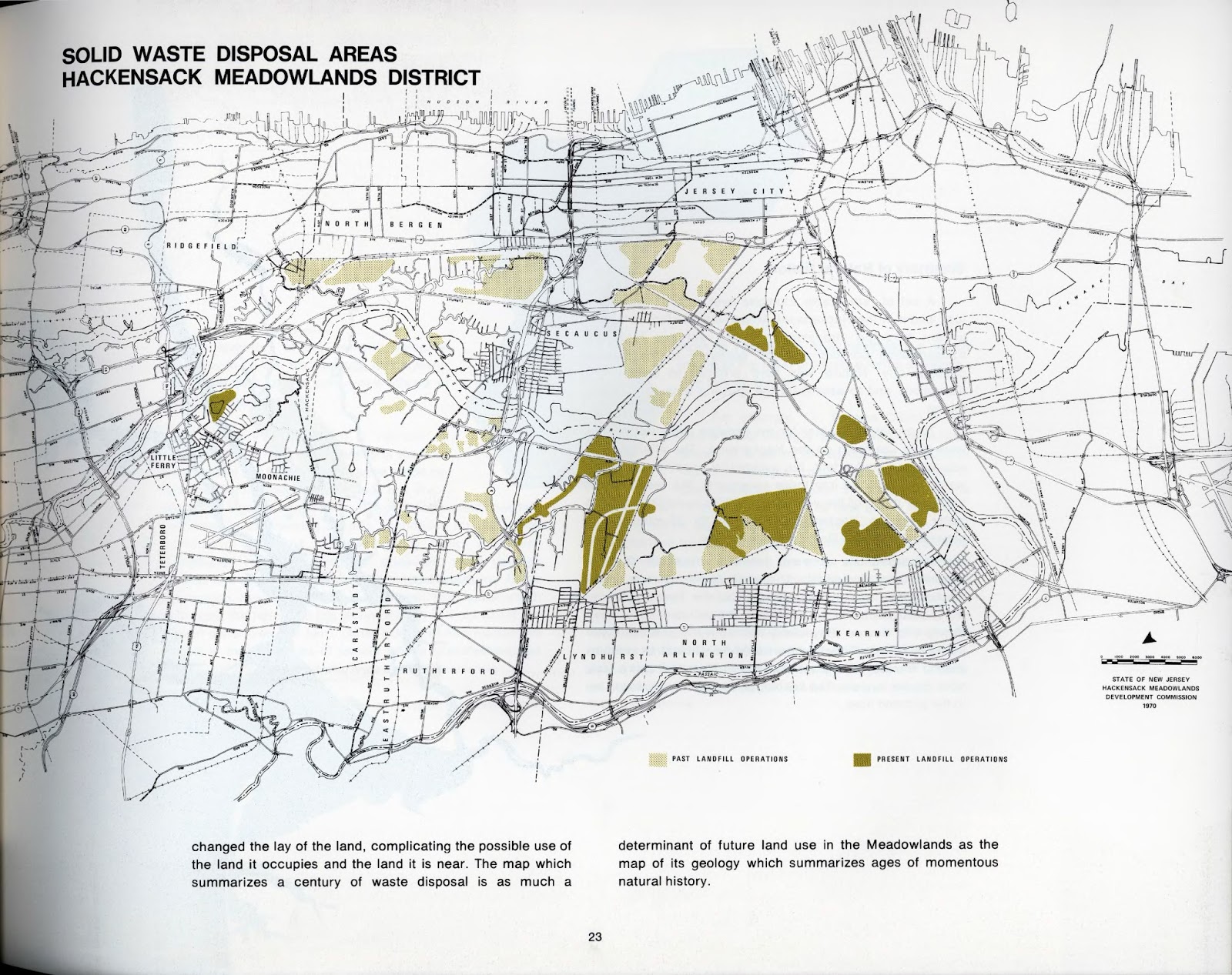 City in Environment The Hackensack Meadowlands in the imagery history