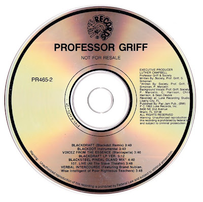 Professor Griff – Blackdraft (Promo CDS) (1993) (320 kbps)