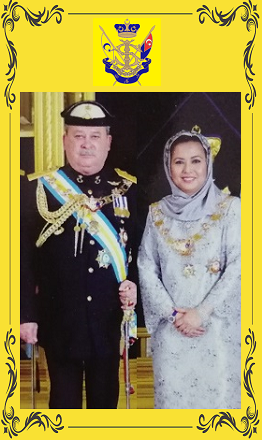 Sultan dan Permaisuri Johor Darul Ta'zim.