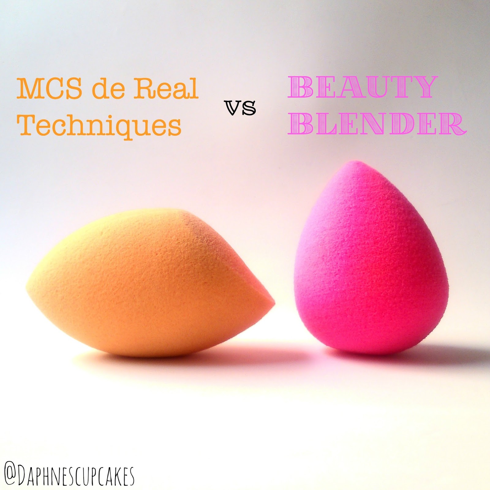178 COMPARACIÓN + REVIEW BEAUTYBLENDER vs MCS REAL TECHNIQUES
