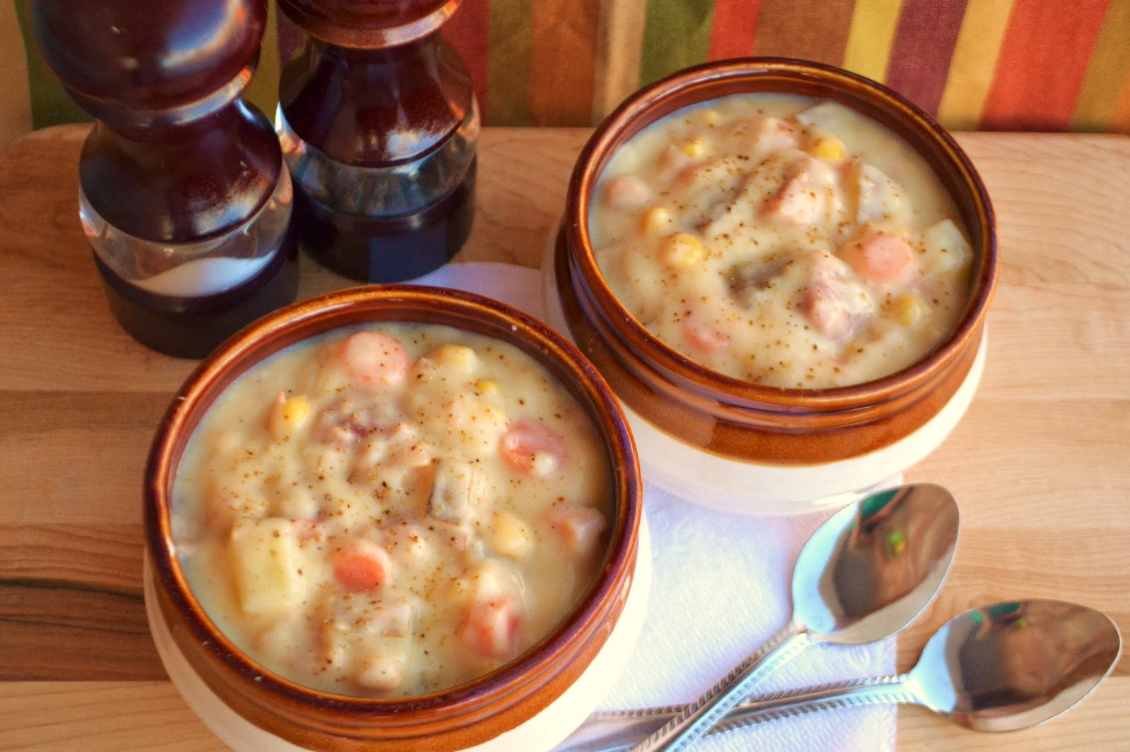 7kidsathome Cheesy Ham Chowder