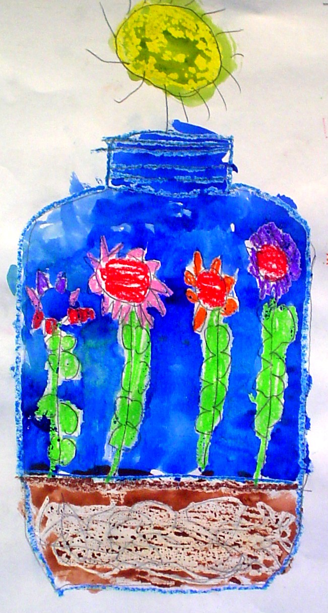 Lessons from the K12 Art Room Terrarium Paintings