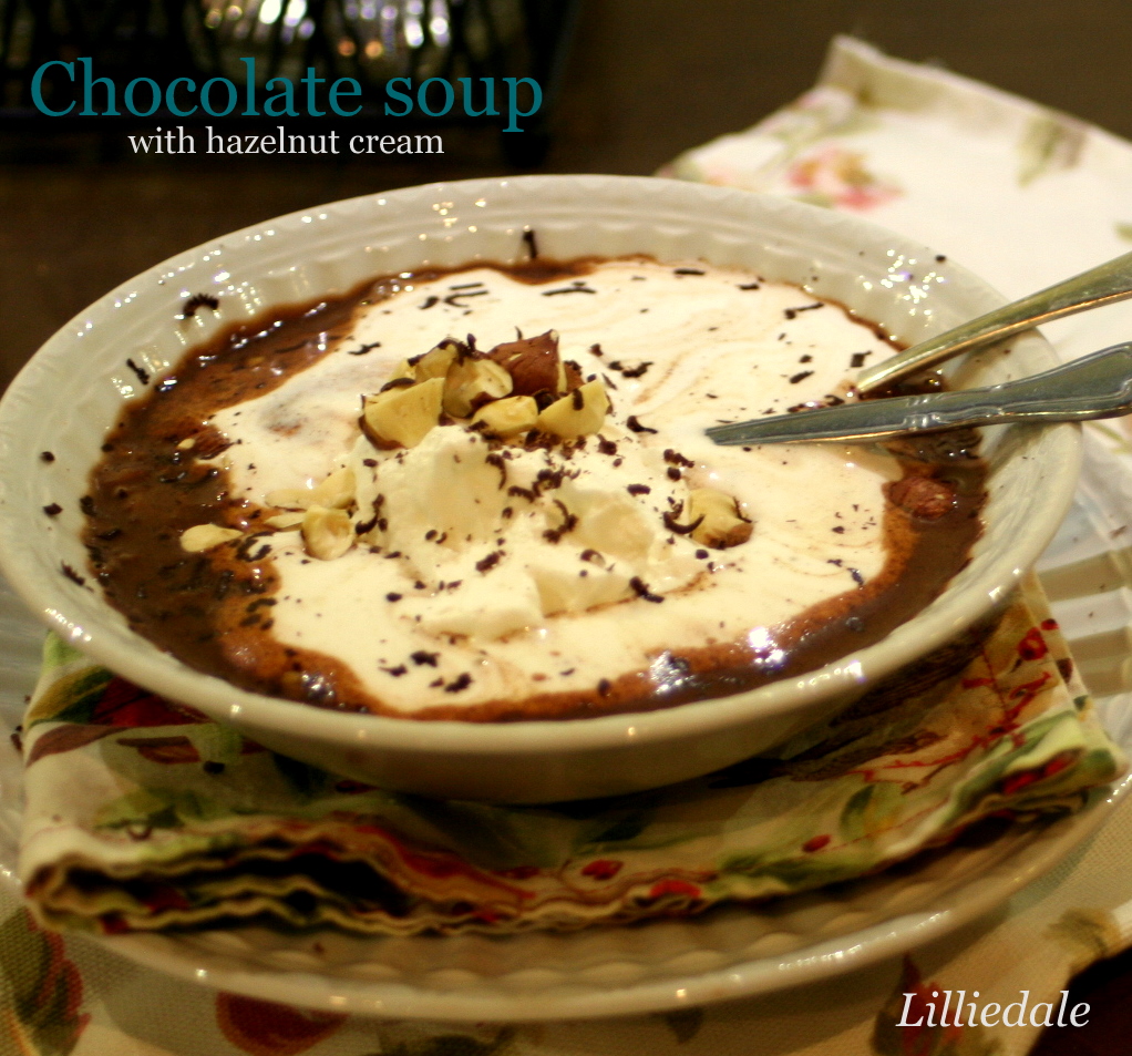 Lilliedale Chocolate soup for two