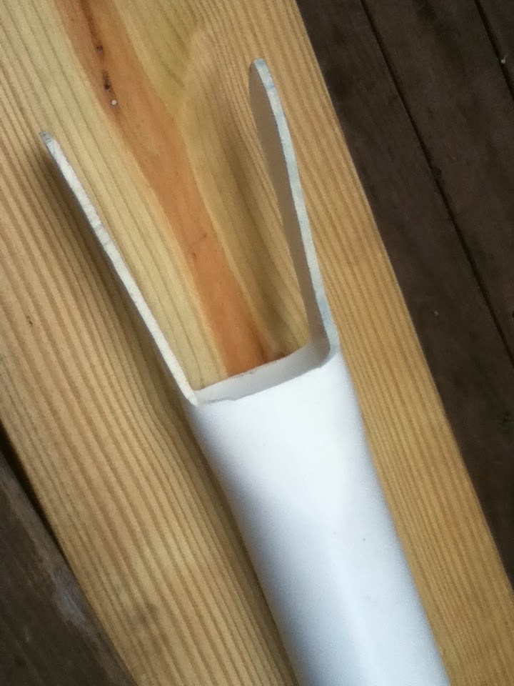 Upcycle Us PVC pipes upcycled into a balance bike!