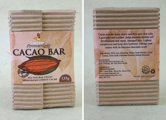 AROMACOLOGY CACAO BAR and CACAO SCRUB PRODUCT REVIEW