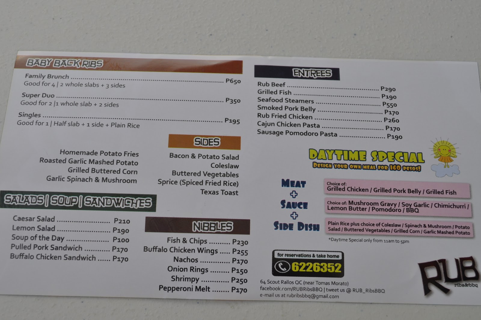 RUB Ribs & BBQ Tomas Morato BERYLLICIOUS A Food, Lifestyle and