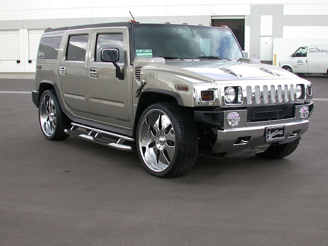 Hummer H2 Silver Wallpapers Free Download