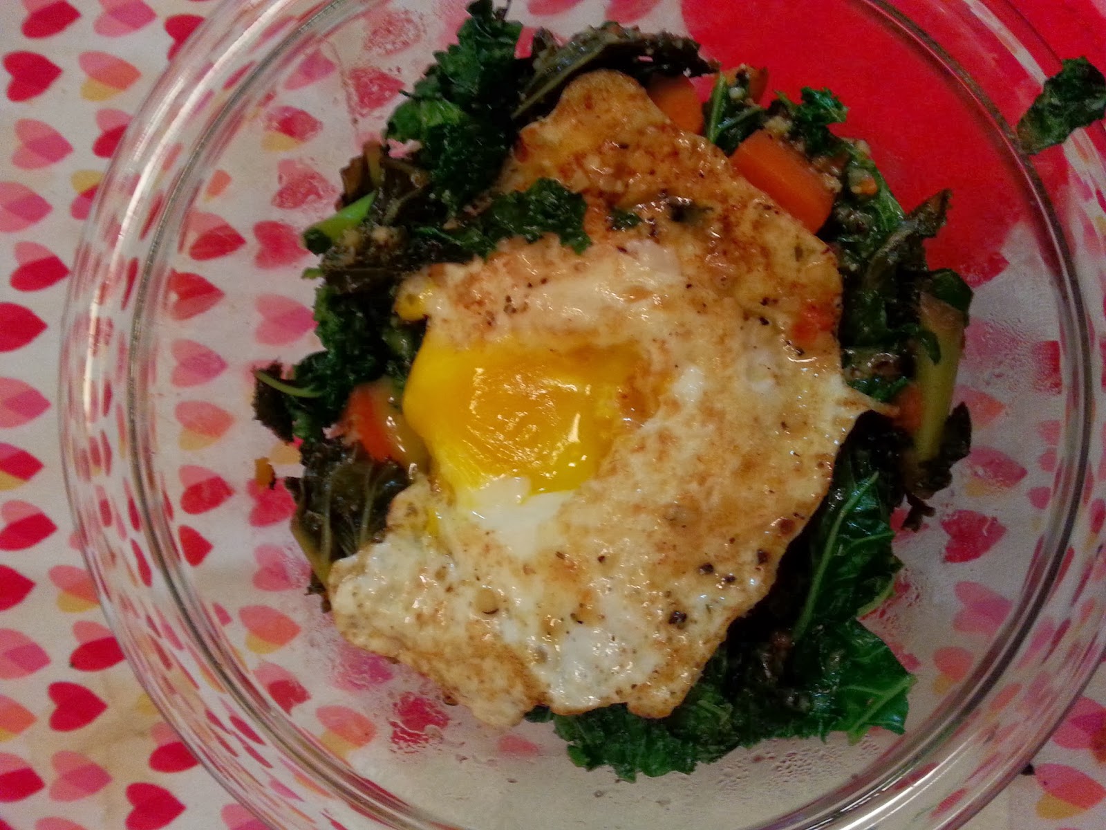 Egg Kale Salad