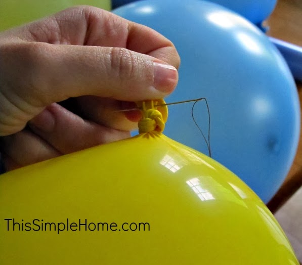 This Simple Home Balloon Banner