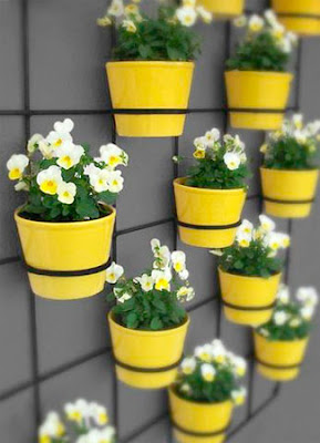 Decoração com Vasos na Parede Fotos de Decoração com Vasos na Parede