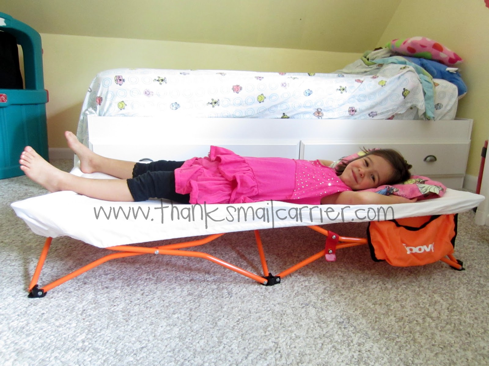 Thanks, Mail Carrier A Comfortable Place for Kids to Sleep with the