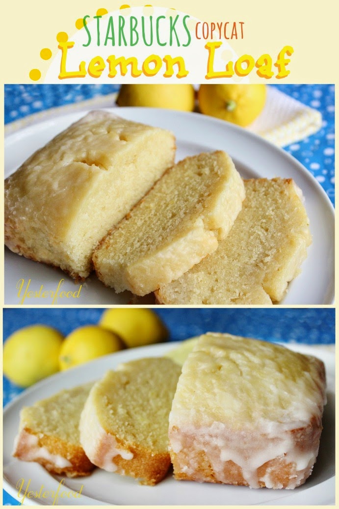Yesterfood Starbucks Lemon Loaf