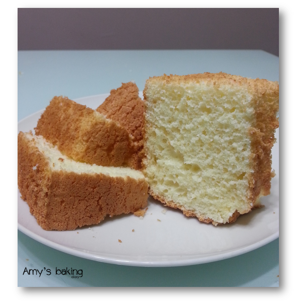 Amy Baking Diary Parmesan Chiffon Cake