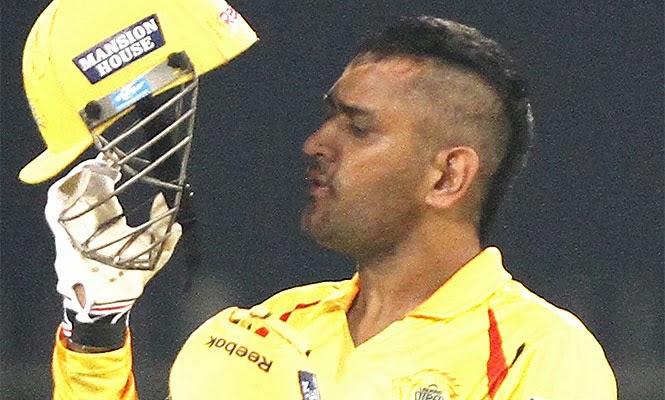Dhoni New Hair Style Champions Trophy 2013