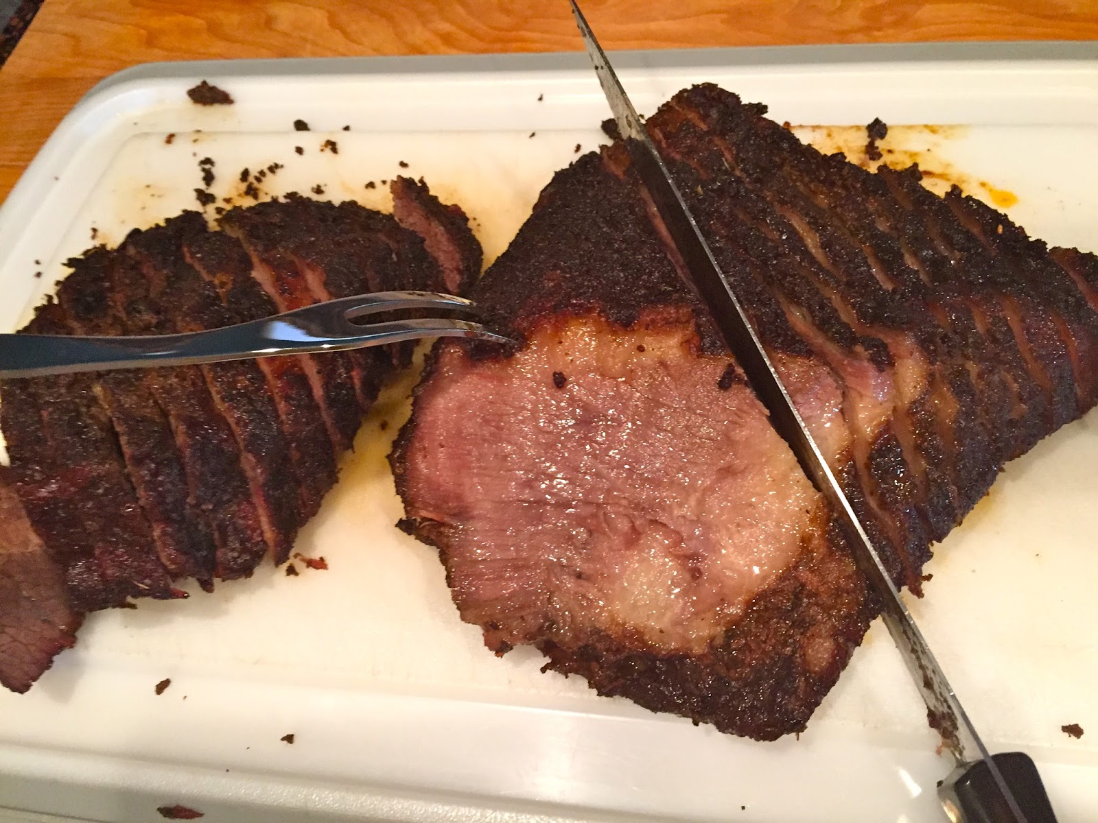 Brisket in Half the Time, GasGrilled and OvenFinished