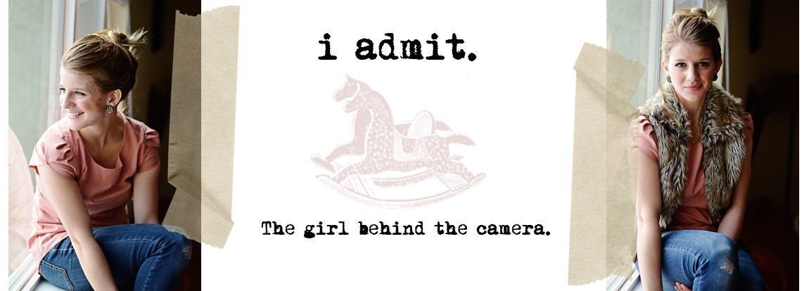I admit
