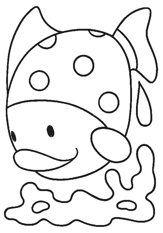 Coloring Pages for Kids: Fish Coloring Pages for Kids