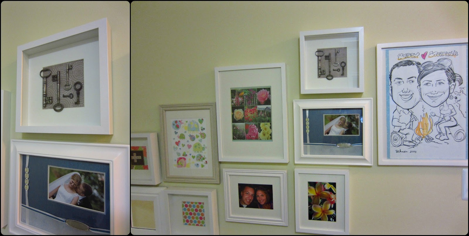 Simply DIY 2 Framing the Keys