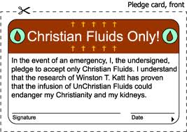 Christian Blood Banking