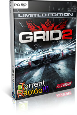Download da Capa 3D do Game GRID 2 PC BY Torrent Rápido!!!