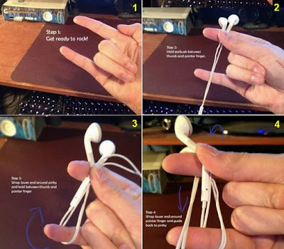 Tip Cara Menggulung Kabel Gadget