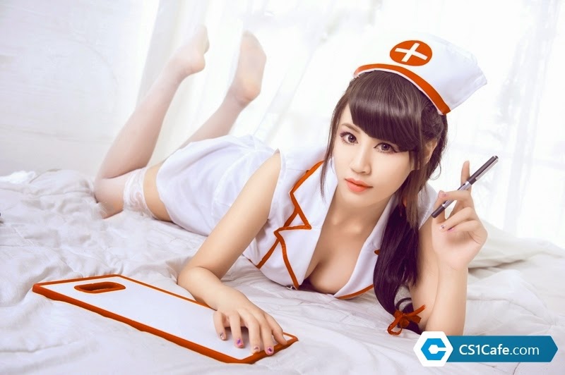 Hot girl cosplay Akali Y Tá cực kì nóng bỏng, sexy Hot girl cosplay Akali Y Tá cực kì nóng bỏng, sexy