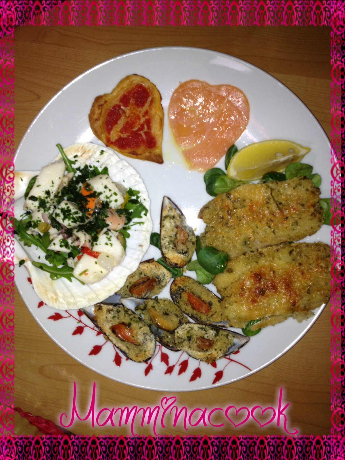 AMORE IN TAVOLA ANTIPASTO MISTO MARE CALDO E FREDDO