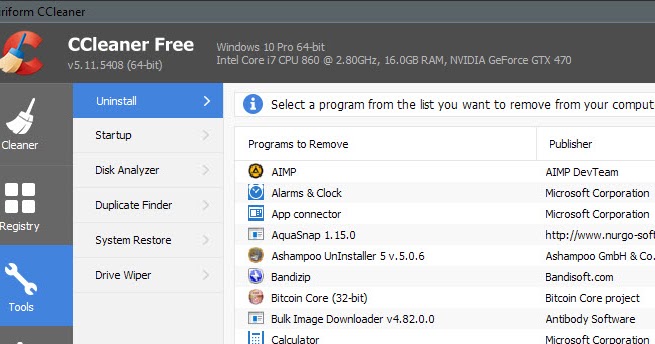 what free microsoft app is similar to ccleaner what free microsoft app is similar to ccleaner