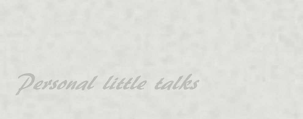 Personal little talks