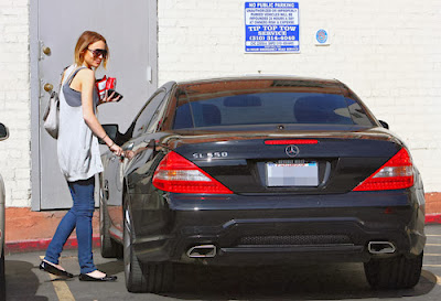 Lindsay Lohan Pictures of Celebrity Cars