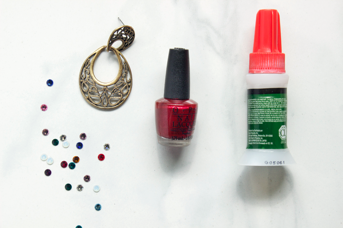 vintage earring redux tutorial by Quiet Lion Creations. photo copyright Allison Beth Cooling.