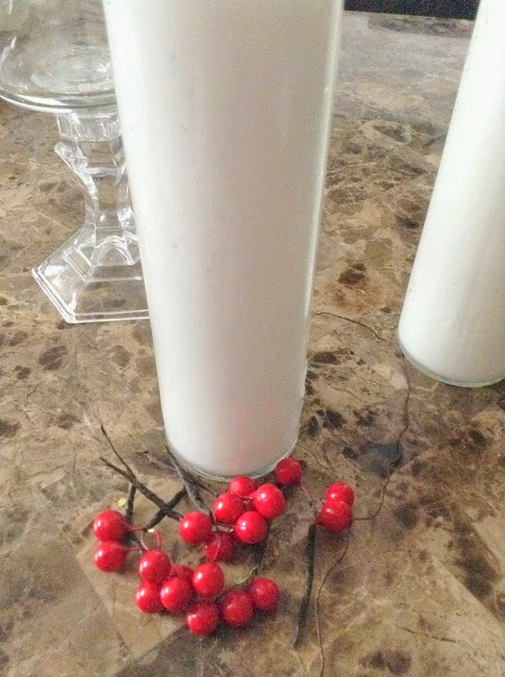 Home & Garden Hurricane Candle Holder DIY DollarTree Project