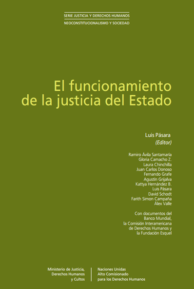 EL FUNCIONAMIENTO DE LA JUSTICIA DEL ESTADO