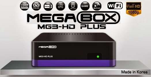 v Atualizaçao Megabox MG3 HD Plus Satélite - 01/08/2014