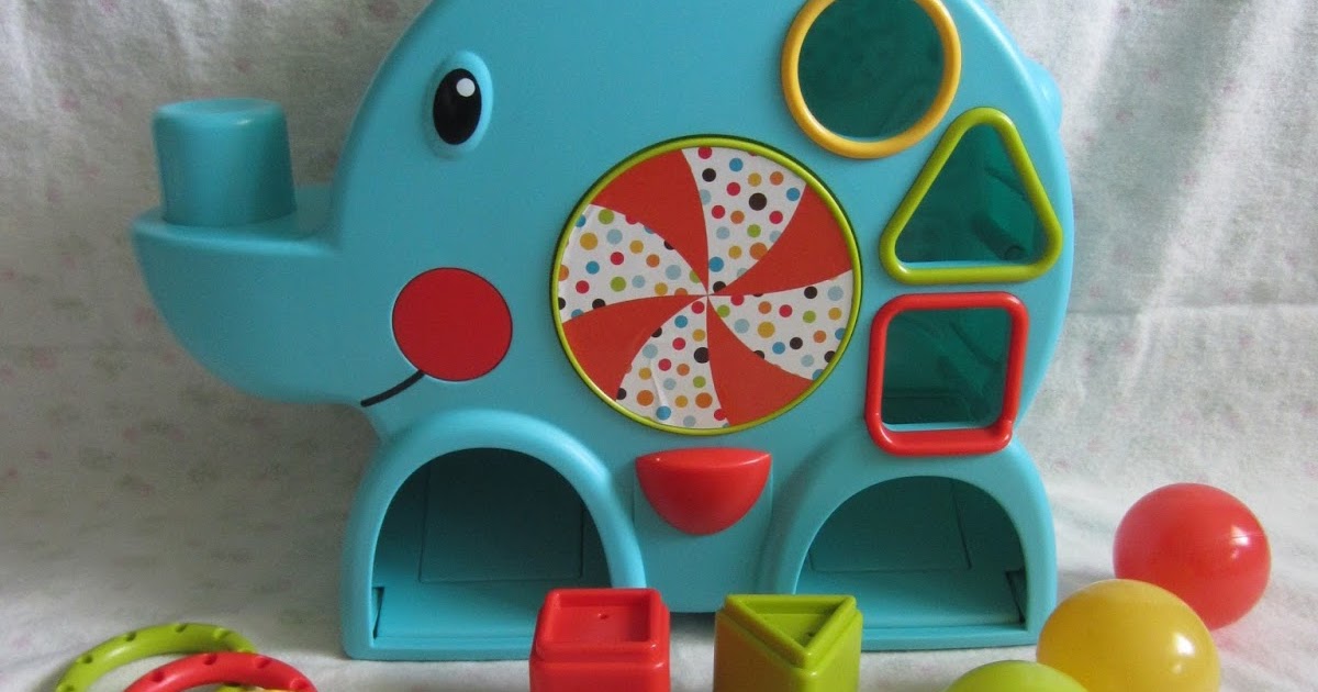 Stuff I Got Infantino Go Gaga! Stack, Sort & Ball Drop Elephant