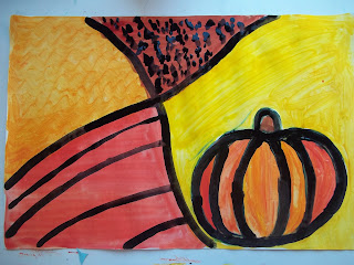 Sweet Tea Classroom: Pumpkin Art Kids: Kids Pumpkin Painting