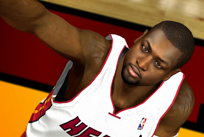 2K Realistic Dwyane Wade Face HD Texture