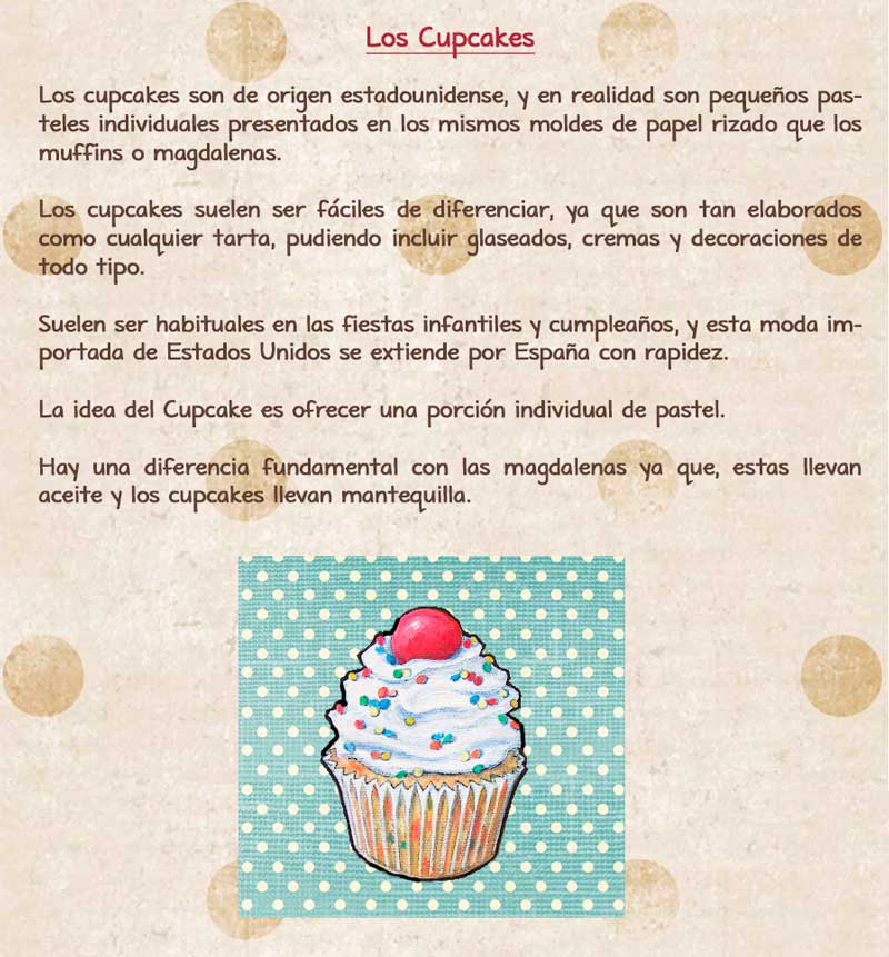 Lista 96+ Foto Que Significa Cupcake'' En Español Lleno