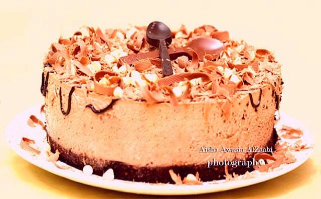 طريقة عمل كيكة الشوكلاتة بموس النوتيلا