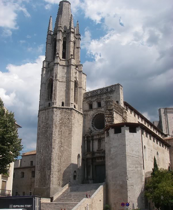 sancarlosfortin: iglesia de sant feliu en girona en la provincia de  cataluña españa