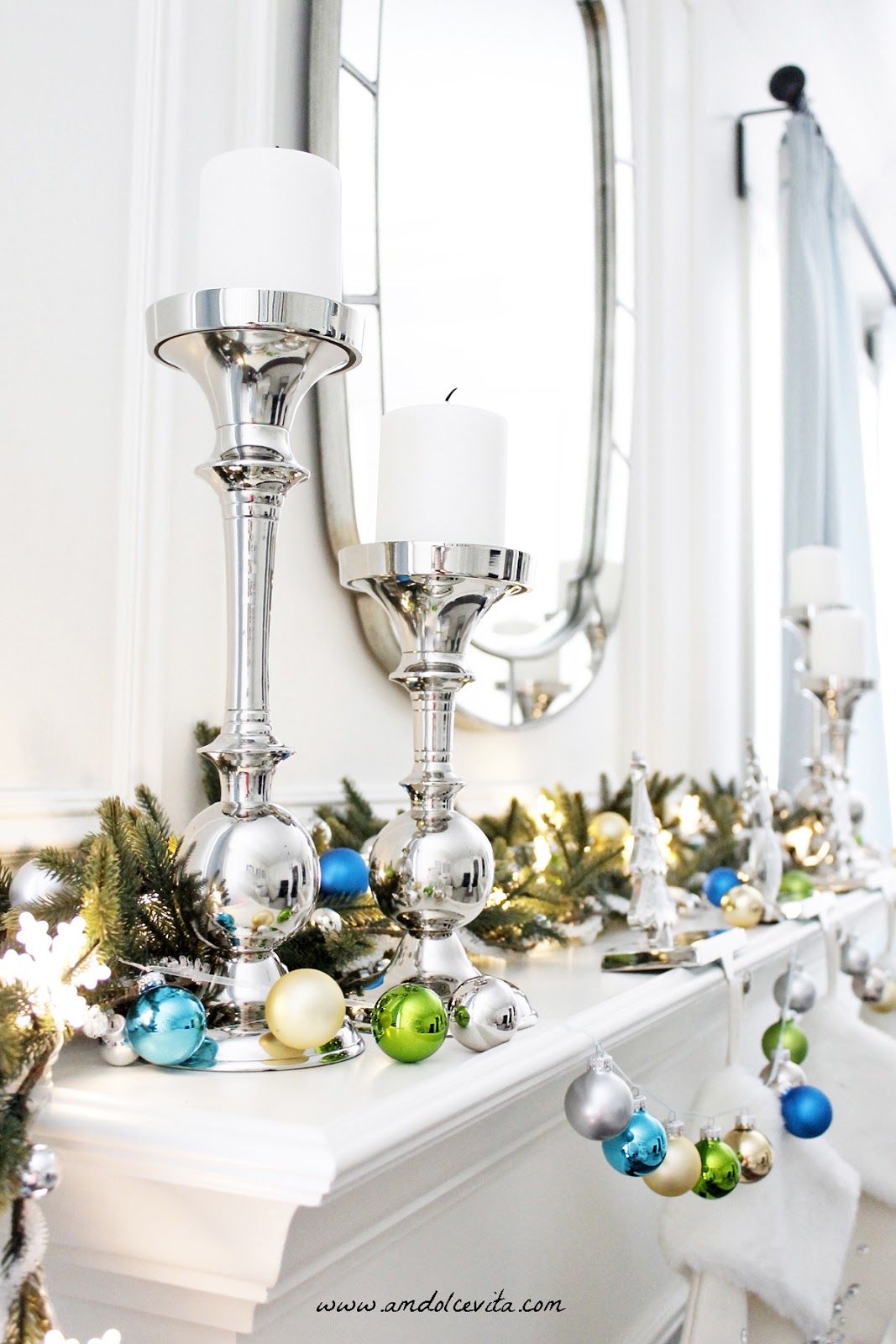 AM Dolce Vita DIY Ball Ornament Garland