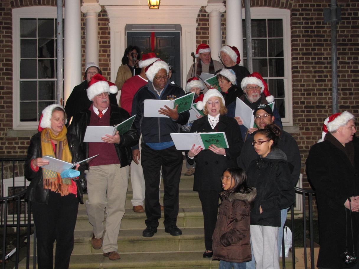 Bowie Living Christmas Tree Lighting at Belair Mansion
