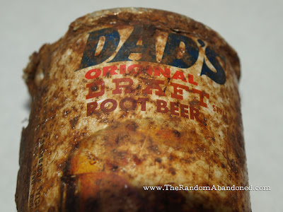 dad's root beer draft can 1970s vintage classic old alaska good rush history story abandoned skagway