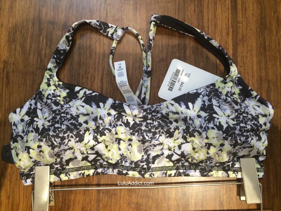 lululemon floral bra