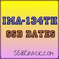 ima+134+ssb+interview+dates