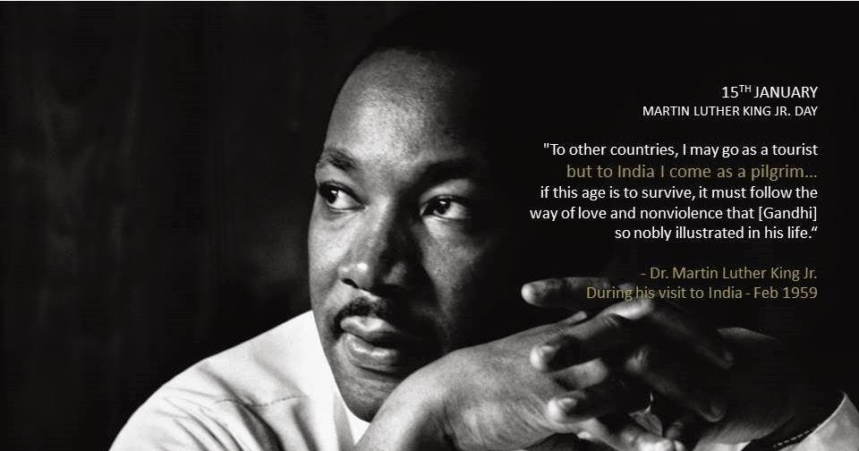 MKG Mahatma Gandhi in the 21st century MARTIN LUTHER KING Jr. DAY
